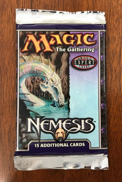 2000 NEMESIS Booster Pack 15 CARDS Magic the Gathering New / Sealed - Image 1