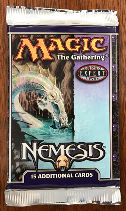 2000 NEMESIS Booster Pack 15 CARDS Magic the Gathering New / Sealed - Image 2