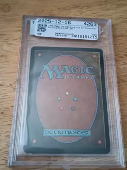MTG: Sol Ring DCI Promo Judge Foil BGS Graded 8.0 - Image 2