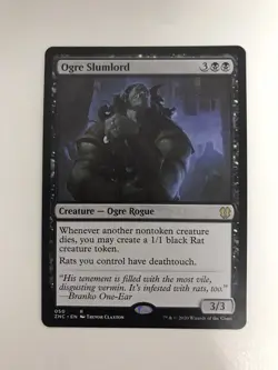 Ogre Slumlord MTG Magic the Gathering Card NM Near Mint ZNC - Image 1