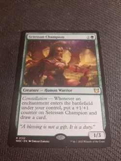 Setessan Champion - Wilds of Eldraine Commander- Regular - Mtg - Image 1