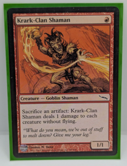 Krark-Clan Shaman Mirrodin Regular Common LP MTG - Image 1