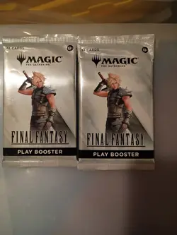 Magic The Gathering Final Fantasy Play Booster X2 - Image 1