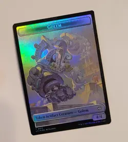 MTG REX LCI Treasure/Skeleton Pirate 0002 Foil Token Dual-Sided Full Art - Image 2