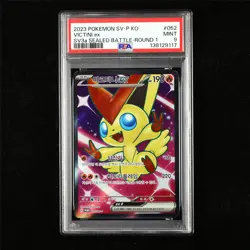 PSA 9 MINT 2023 Pokemon KOR Victini ex 052/SV-P PROMO - Image 1