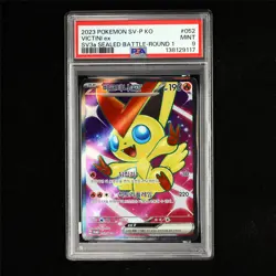 PSA 9 MINT 2023 Pokemon KOR Victini ex 052/SV-P PROMO - Image 2
