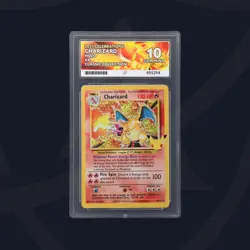 ACE 10 Pokemon TCG Celebrations 25th Anniversary Charizard Holo 4/102 - Image 1