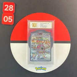 Pokemon TCG S-Chinese Obsidian Flames CSV5C-142/129 SR Hoopa ex Grade10 - Image 1