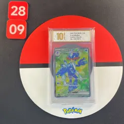 Pokemon TCG S-Chinese Scarlet & Violet Quaquaval ex CSV2C 139/128 SR Grade10 - Image 1