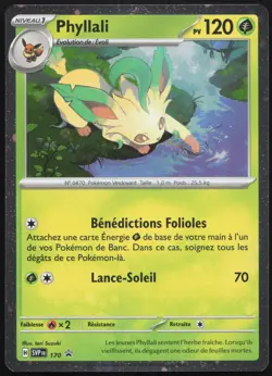 Carte Pokemon Phyllali 170 Holo Promo SV Francais - Image 1