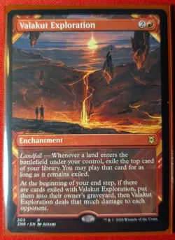 Valakut Exploration - Zendikar Rising - #303 - Showcase - LP - Image 1