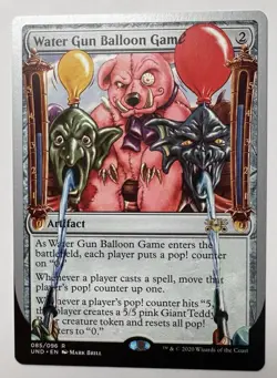MTG Magic the Gathering Water Gun Balloon Game (85/107) Unsanctioned NM UND - Image 1