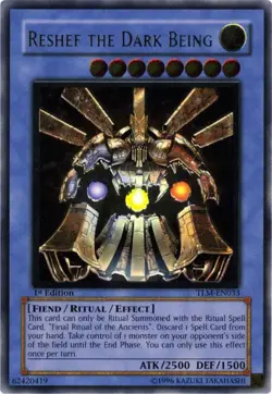 Reshef the Dark Being (UTR)-Ultimate Rare - 1st Edition - TLM-EN033 - The Los... - Image 1