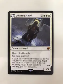 Enduring Angel / Angelic Enforcer MTG Magic the Gathering Card NM Near Mint MID - Image 1