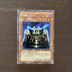Retro Pack (2020 Date Reprint) #RP01-EN086 Lord of D. NM/LP Yugioh - Image 1