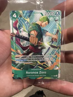 One Piece TCG Roronoa Zoro 2026 C2E2 Promo Card English Version - Image 1