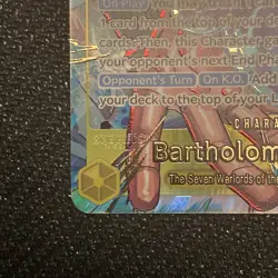 Bartholomew Kuma OP12-119 - English One Piece Japanese Version 3rd Anniversary - Image 5