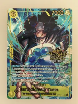 Bartholomew Kuma ( 3rd Anniversary Set) - One Piece JP In English (OP12-119) SEC - Image 1