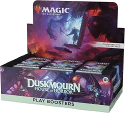 Magic The Gathering Duskmourn House of Horrors Play Booster Box MTG New & Sealed - Image 1