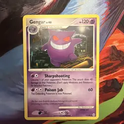 Pokemon TCG Gengar Lv. 46 17/99 Platinum Arceus Regular Rare Vintage 2009 NM/M - Image 1