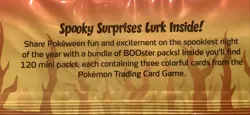 Pokemon Trick or Trade Booster Bundle 120 mini packs 3 Pokemon TCG card per pack - Image 4