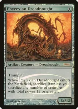 MTG English Phyrexian Dreadnought NM Foil Promos: Judge - Image 1