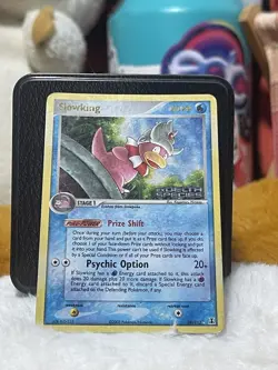 Slowking Ex Delta Species Holo Pokemon Card 28/113 HP 80 - Image 1