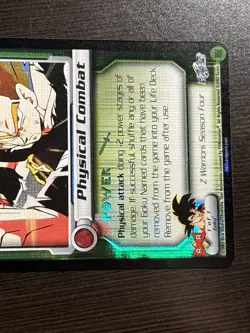 Goku's Relentless Spirit GKI Foil Rare DBZ CCG Card L4Dragon Ball Z Score TCG - Image 4