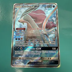 Pokemon Suicune GX SM-Lost Thunder Ultra Rare Full Art Holo 200/214 English Card - Image 1
