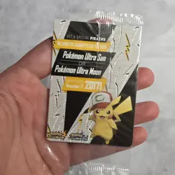 SEALED Ash’s Pikachu TCG SM108 2017 Promo Card Pokemon "I Choose You" Clean - Image 2