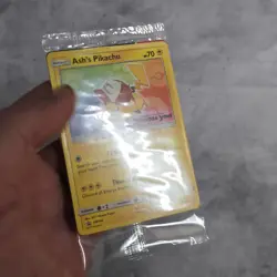 SEALED Ash’s Pikachu TCG SM108 2017 Promo Card Pokemon "I Choose You" Clean - Image 4