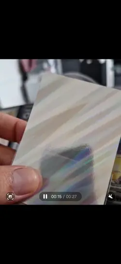 Pokemon TCG Blank Error Card, Unfinished Print Error - Image 1