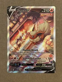 Flareon V SWSH179 SWSH: Sword & Shield Promo Cards Holo - Image 1