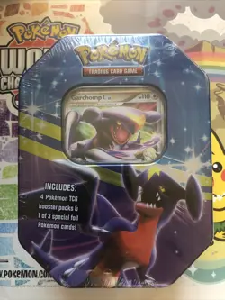 Pokemon Card 2009 Garchomp C Lv.X Collector’s Tin Sealed Diamond Pearl Platinum - Image 1