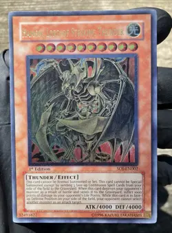 Hamon, Lord of Striking Thunder (UTR) SOI-EN002 Ultimate Rare 1st Edition LP - Image 3