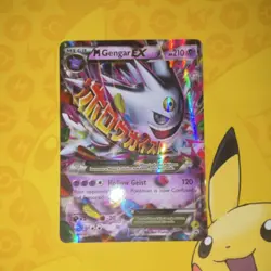 Pokemon M Gengar EX Mega Evolution Foil Ultra Rare Holo 121/119 210 HP Card - Image 1