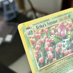 2000 Erika’s Ivysaur Pokemon Gym Challenge Unlimited #41/132 Card *MP* - Image 3