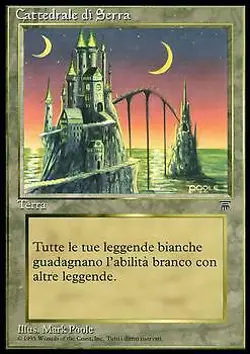 MTG magic cards 1x Cathedral of Serra Italian Legends NM-Mint, Italian - Image 1