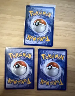 Pokemon TCG Holo Lucario GX, EX English Lot 3 Cards - Image 2