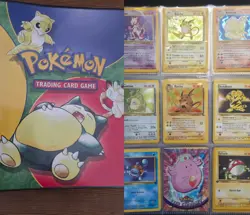 135x Vintage WOTC Pokemon Card Binder Bundle | 1999-2000 NO Duplicates - Image 1