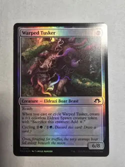 Warped Tusker Modern Horizons 3 Foil - Image 1