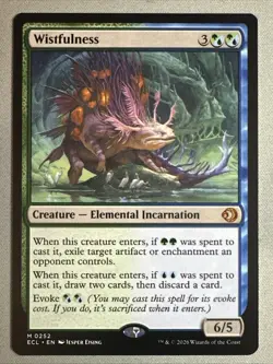 MTG / Wistfulness / ECL / #252 / Regular / Mythic / NM - Image 1