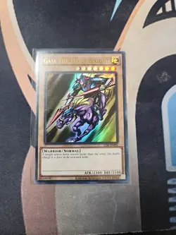 Gaia The Fierce Knight - LOB-EN006 Ultra Rare 25th Anniversary Edition NM Yugioh - Image 1