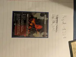 Blazemire Verge (Borderless) Duskmourn: House of Horror Regular - Image 2