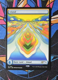 Island NM Regular MTG Secret Lair Drop Strange Sands Unplayed Magic Gathering - Image 1