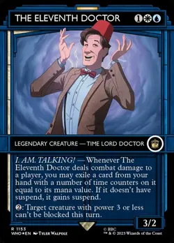 [1x] The Eleventh Doctor - Surge Foil - Showcase Near Mint, English Doctor Who E - Image 1