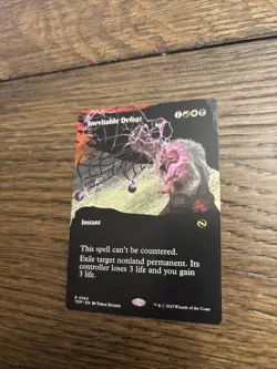 Inevitable Defeat (Borderless) Tarkir: Dragonstorm Regular - Image 1