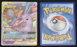 Espeon & Deoxys GX 72/236 Unified Minds Holo Near Mint GX Rare Pokemon - Image 1
