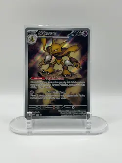 Pokemon Alakazam 009 Me: Mega Evolution Black Star Promo Illustration Rare - Image 1