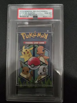 Pokemon 2019 Mills 3 Card Booster Pack Hair Scratches See Pic Psa 10 Pop 25 - Image 1